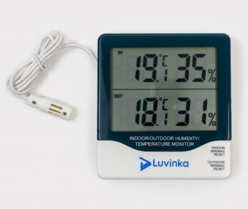 Luvinka CH-927 İç ve Dış Ortam Sıcaklık ve Nem Ölçer