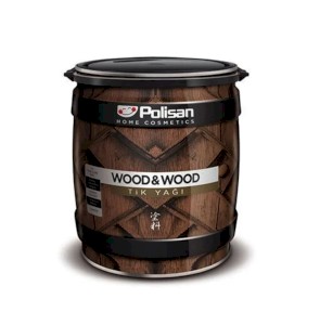 Polisan Wood & Wood Anti-Aging Tik Yağı Şeffaf 0.75 L